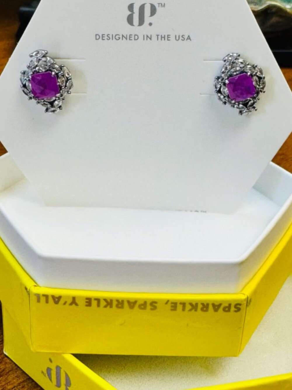 Bomb Party OG Earrings - A Celestial Embrace